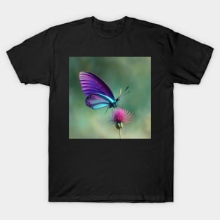 A pretty Butterfly sitting on a flower T-Shirt